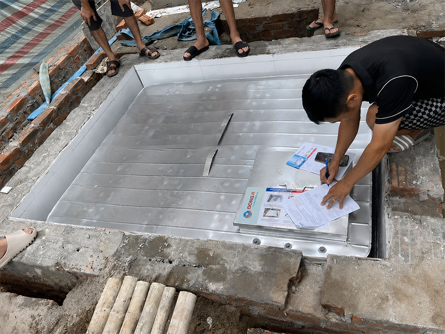 Bồn Nước Ngầm Inox Đông Á 2000L