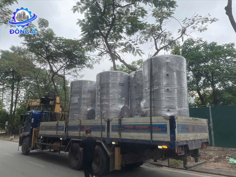 Bồn bảo ôn inox đứng Đông Á 2.000L