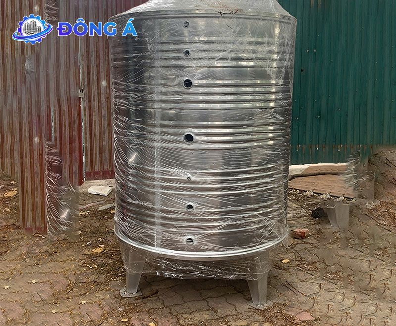 Bồn bảo ôn inox đứng Đông Á 2.000L