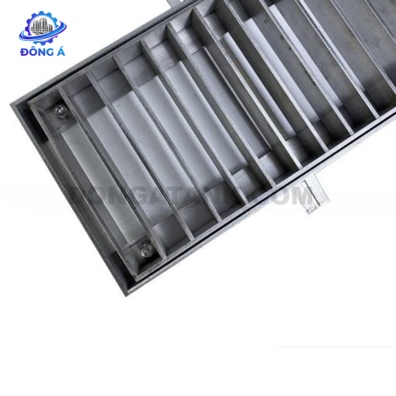 Nắp rãnh thoát nước Grating nan ngang - tải cao
