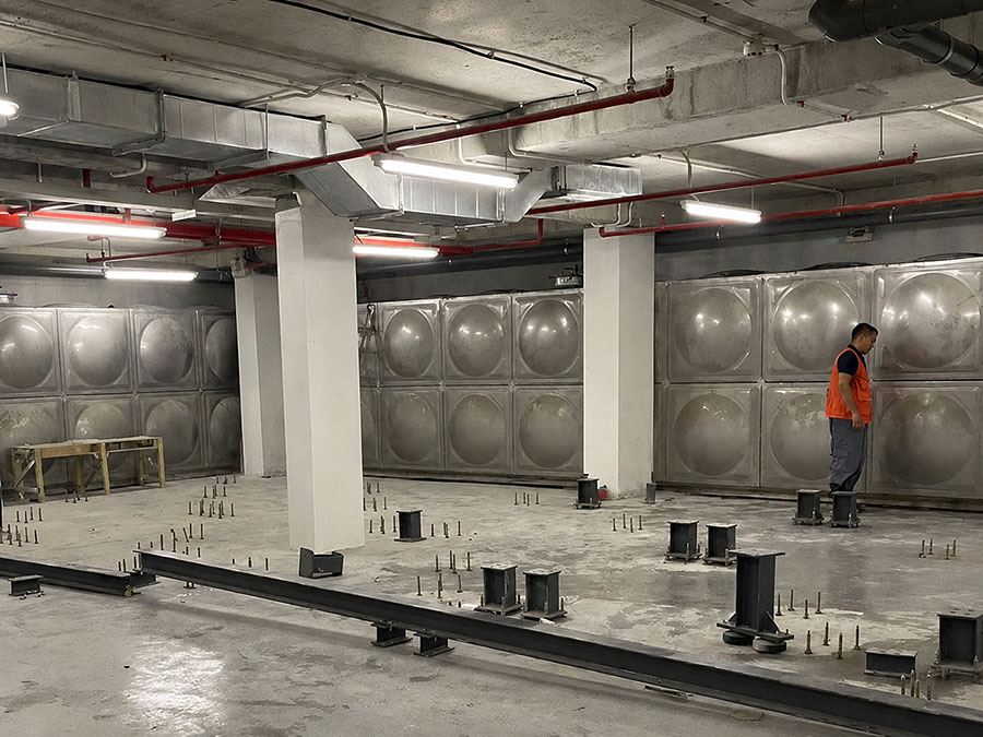 Bồn inox lắp ghép Đông Á 20.000L