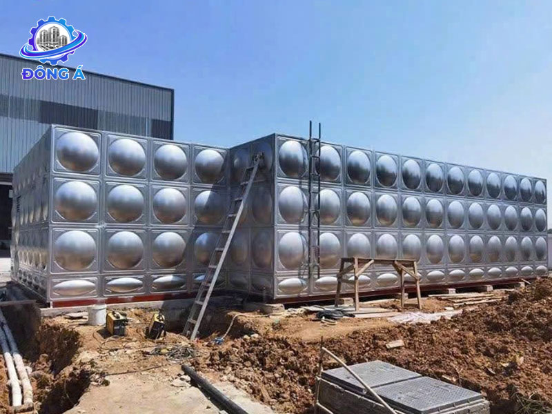 Bồn inox lắp ghép Đông Á 10.000L