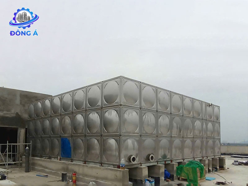 Bồn bể inox công nghiệp Đông Á 360 m³
