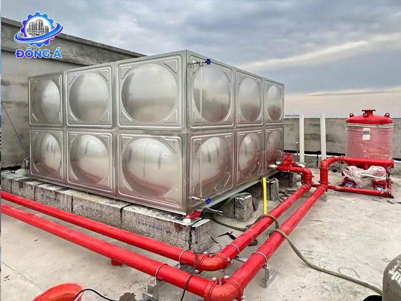 Bồn inox lắp ghép Đông Á 20.000L